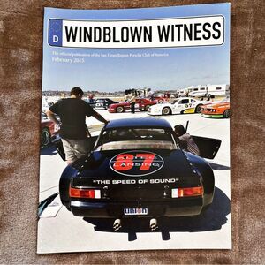 Windblown Witness Magazine Porsche Club of California - February 2015
